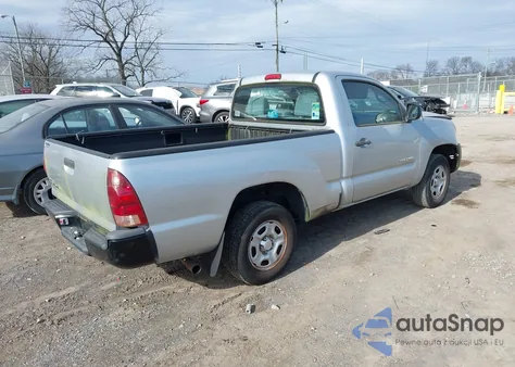 2007 Toyota Tacoma from USA, damaged, VIN 5TENX22N57Z392599